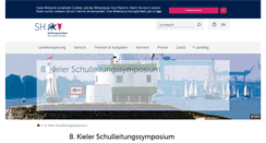 Desktop Screenshot of kieler-schulleitungssymposium.de